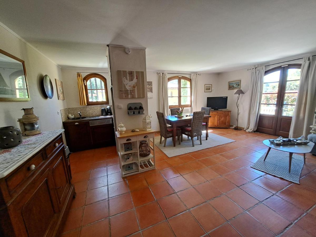 Rez De Jardin Villa Presqu'Ile De Giens Hyeres Bagian luar foto