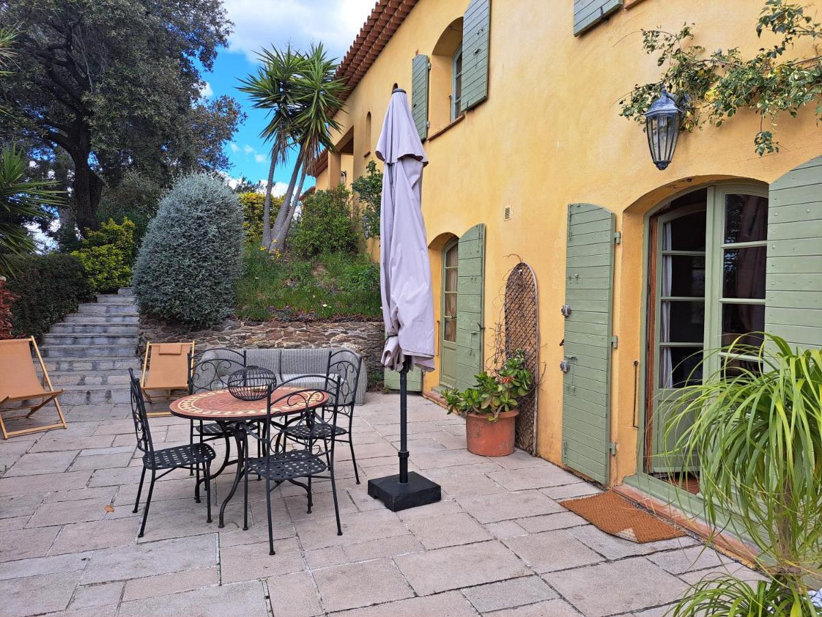 Rez De Jardin Villa Presqu'Ile De Giens Hyeres Bagian luar foto